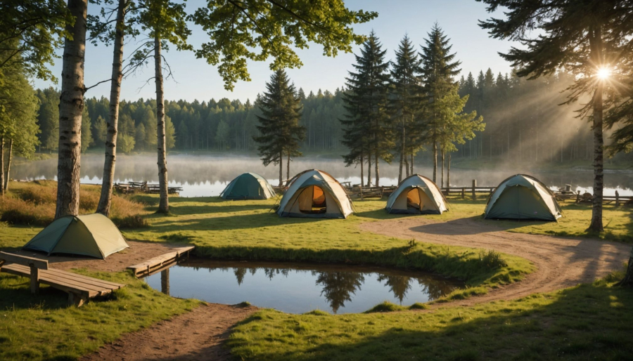 Ontdek een natuurcamping in noord frankrijk